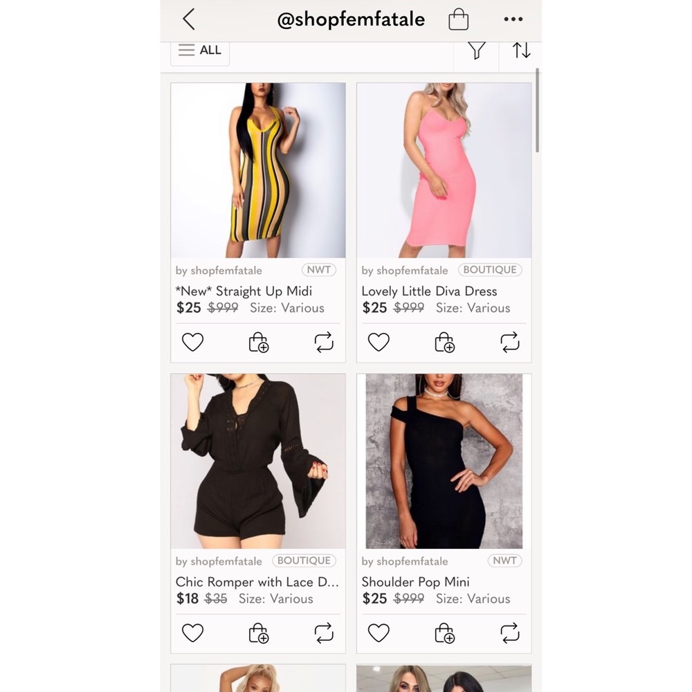 Close out sale $15 or less